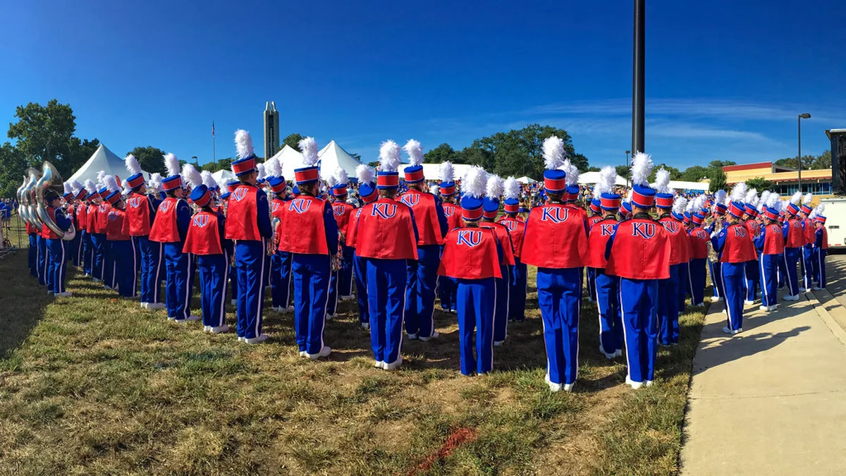 KU Marching Band, Lawrence, Kansas. CC0.